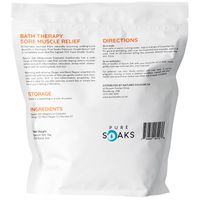 Pure Soaks Bath Therapy Salts - Sore Muscle Relief 2kg